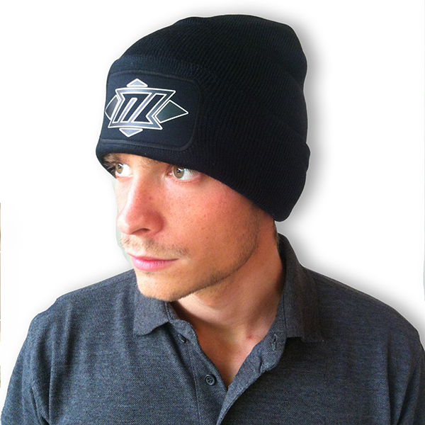 black beanie