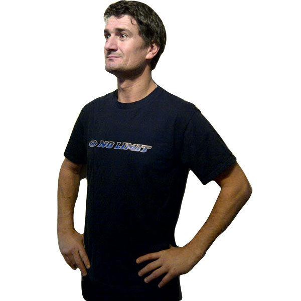Black T-Shirt - No Limit branded t-shirt
